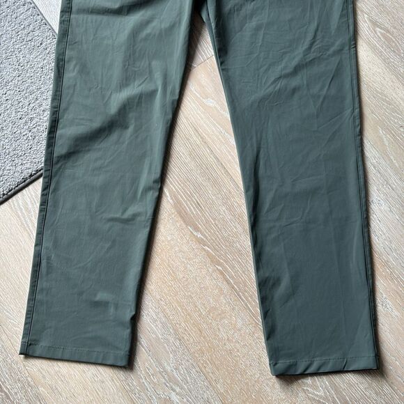 Greyson Men's Montauk Sport Tailored Performance Trouser 40x32 Teal Grey - Picture 5 of 14